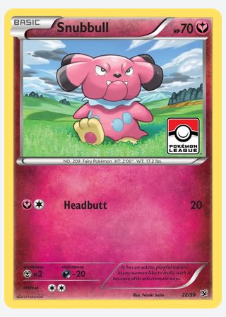 Snubbull — catalogusbeeld