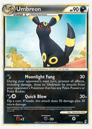 Umbreon — catalogusbeeld