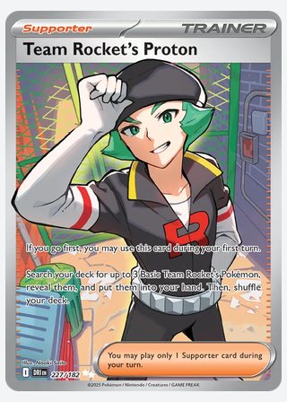 Team Rocket's Proton — catalogusbeeld