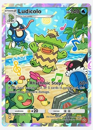 Ludicolo — catalogusbeeld