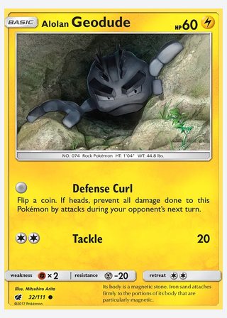 Alolan Geodude — catalogusbeeld