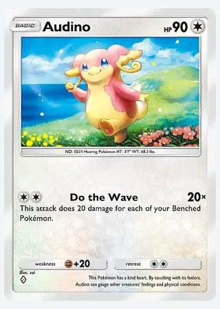 Audino — catalogusbeeld