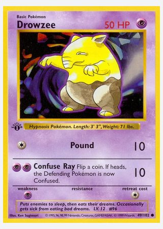 Drowzee — catalogusbeeld