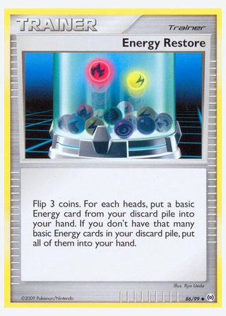 Energy Restore — catalogusbeeld