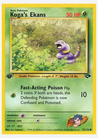 Koga's Ekans — catalogusbeeld