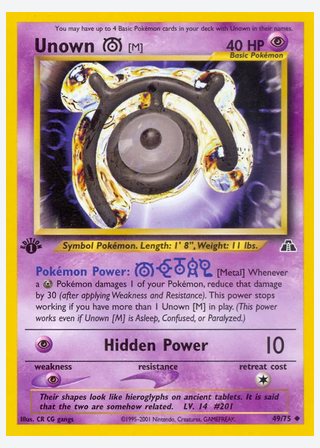 Unown [M] — catalogusbeeld