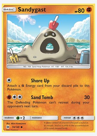 Sandygast — catalogusbeeld