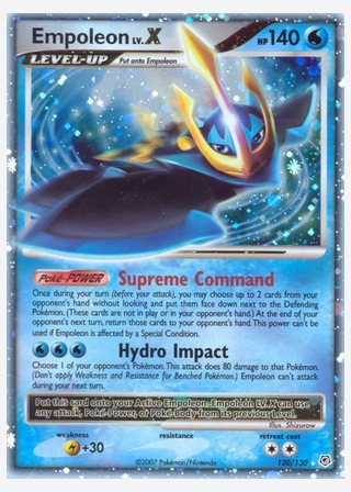 Empoleon — catalogusbeeld