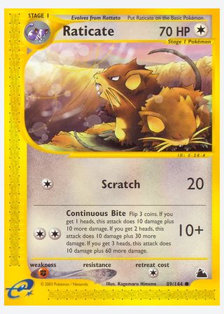 Raticate — catalogusbeeld