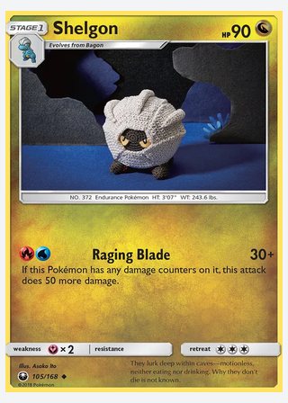 Shelgon — catalogusbeeld