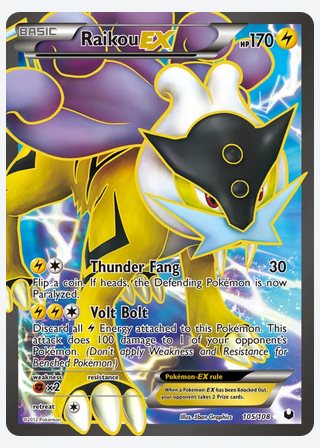 Raikou-EX — catalogusbeeld