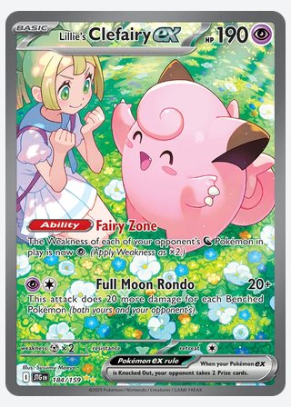 Lillie's Clefairy ex — catalogusbeeld