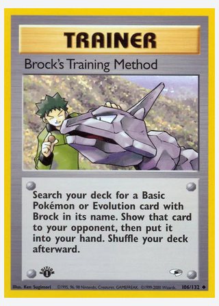 Brock's Training Method — catalogusbeeld