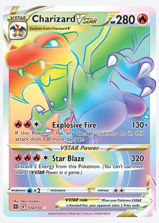 Charizard VSTAR — catalogusbeeld