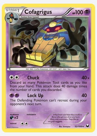 Cofagrigus — catalogusbeeld