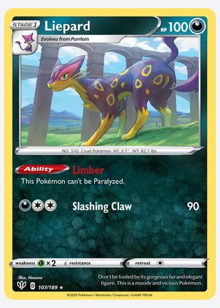 Liepard — catalogusbeeld