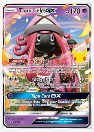 Tapu Lele GX — catalogusbeeld