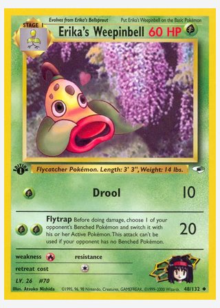 Erika's Weepinbell — catalogusbeeld