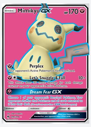 Mimikyu GX — catalogusbeeld