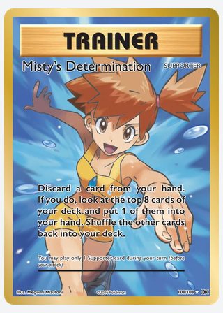 Misty's Determination — catalogusbeeld