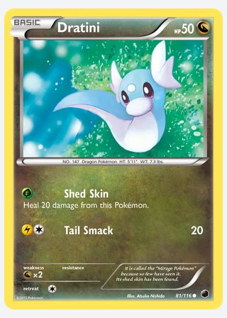 Dratini — catalogusbeeld