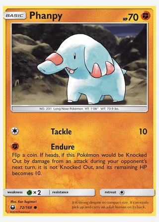 Phanpy — catalogusbeeld
