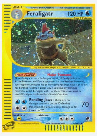 Feraligatr — catalogusbeeld