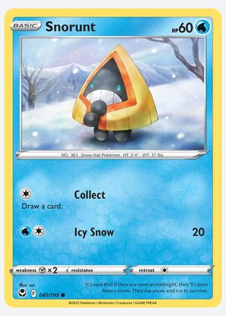 Snorunt — catalogusbeeld
