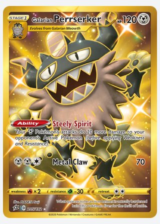 Galarian Perrserker — catalogusbeeld