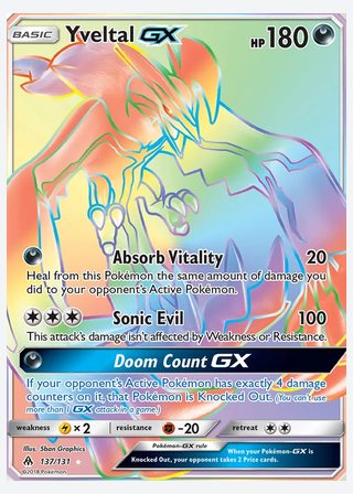 Yveltal GX — catalogusbeeld
