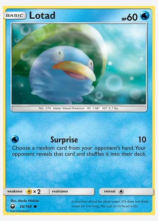 Lotad — catalogusbeeld