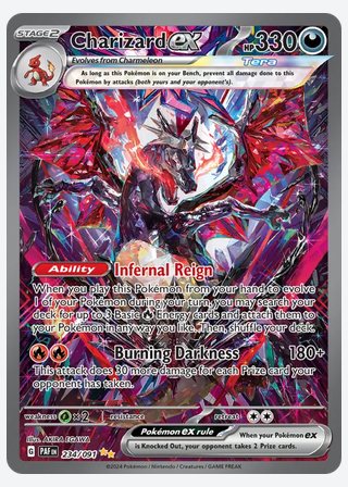 Charizard ex — catalogusbeeld