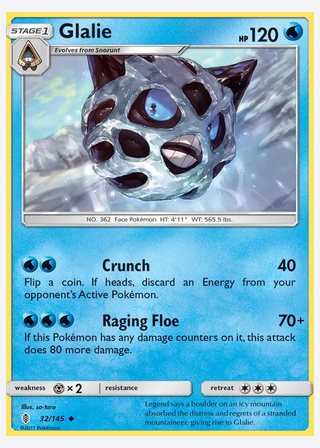 Glalie — catalogusbeeld