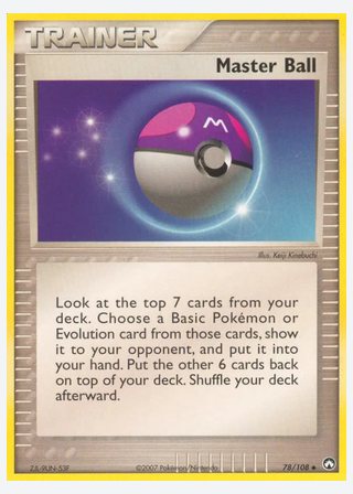 Master Ball — catalogusbeeld