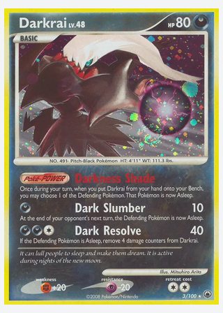 Darkrai — catalogusbeeld