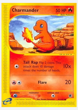 Charmander — catalogusbeeld