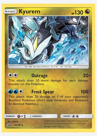 Kyurem — catalogusbeeld