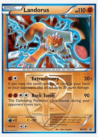Landorus — catalogusbeeld