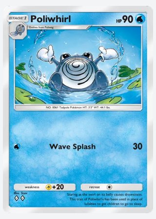 Poliwhirl — catalogusbeeld