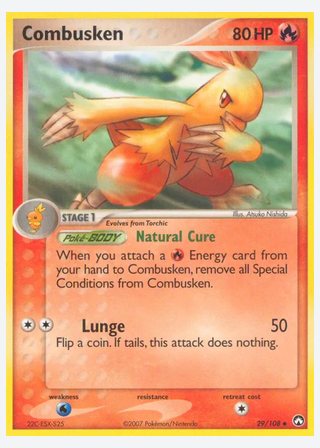 Combusken — catalogusbeeld