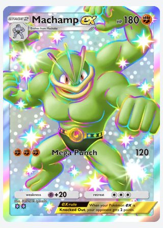 Machamp ex — catalogusbeeld