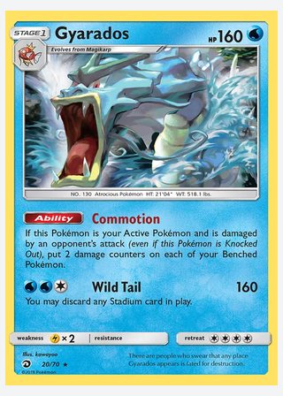 Gyarados — catalogusbeeld