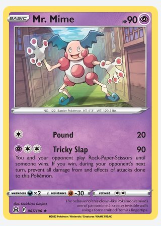 Mr. Mime — catalogusbeeld