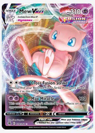 Mew VMAX — catalogusbeeld