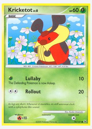 Kricketot — catalogusbeeld