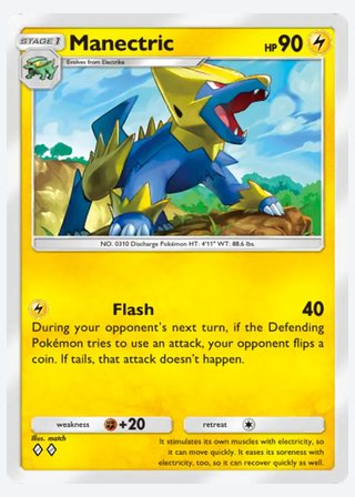 Manectric — catalogusbeeld