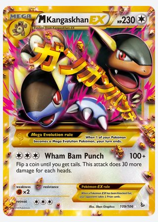 M Kangaskhan EX — catalogusbeeld