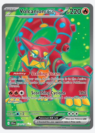 Volcanion ex — catalogusbeeld