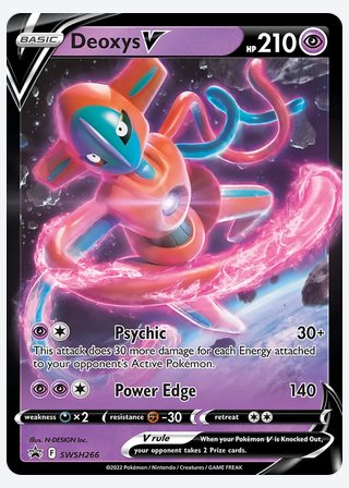 Deoxys V — catalogusbeeld