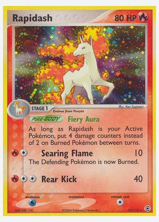 Rapidash — catalogusbeeld